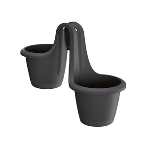 Pentola RESPANA TWINS 5L, dimensioni (mm) 463x200x336, colore Antracite - Product Image 1