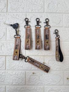 พวงกุญแจหนังวัวใหม่พวงกุญแจอุปกรณ์มือหนังพวงกุญแจขายดีมีสไตล์ - Product Image 6