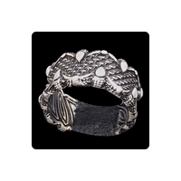 Dernière Bague de Fiançailles Classique au Design Simple pour Femme, Bijou Tendance Personnalisable en Argent Sterling 925 Réglable, Luxe