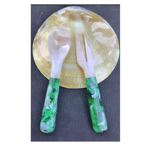 Vente en gros Cuillère coquillage Accessoires de salle à manger en nacre écologique - Product Image 3