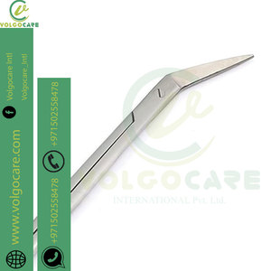 Fórceps manuales de acero inoxidable de 8 pulgadas de alta calidad, varios diseños, estilos, aguja de Metal de plástico plateado, base de instrumentos quirúrgicos - Product Image 2