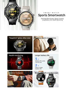 Nuevo Reloj Inteligente SK53 con Dynamic Island, Pantalla <span class=keywords><strong>Siempre</strong></span> Encendida, Carga Inalámbrica, Pago NFC, Monitor de Ritmo Cardíaco, Reloj Inteligente Deportivo para Hombre - Product Image 2