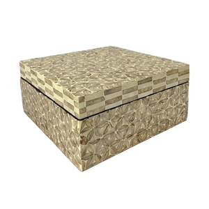 Luxurious High Quality <b>Mother</b> of Pearl Decorative Box Elegant Vintage Style <b>Gift</b> Box Table Decor Handcrafted Vietnam Storage Use - Product Image 4