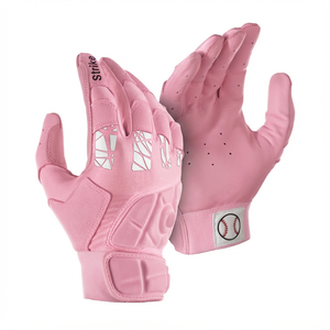 Gants de baseball et de softball de qualité professionnelle, panneau en cuir souple, absorption des vibrations, résistance à la déchirure, durables, design personnalisé, options de couleur - Product Image 3