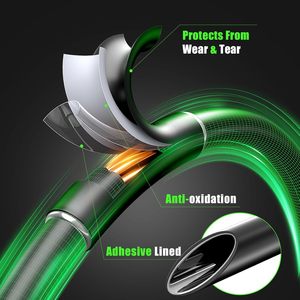 Kit de gaine thermorétractable PE étanche haute tension 600V, 365 pièces/boîte, double paroi 3:1 avec revêtement adhésif pour câbles marins et industriels - Product Image 4