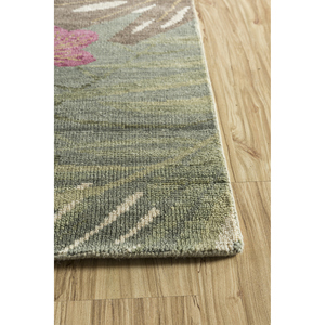 พรมขนสัตว์ลายดอกแพนซี่ถักมือหลายชั้นสำหรับใช้ในบ้าน-Lca-808 - Product Image 4