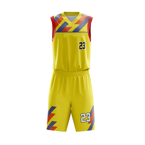 Ventes chaudes Uniforme de basket-ball Sublimé Unisexe Vêtements de ligue Confortable à porter Uniforme de basket-ball - Product Image 1