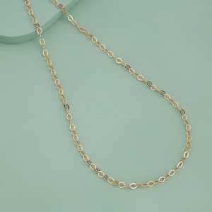 Geometric Zinc Alloy Link <b>Chain</b> Necklace-for Gift Giving and Parties - Product Image 1