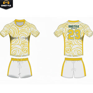 Professional Breathable Rugby Uniform <b>Set</b> | Custom Design Anti-Bacterial Polyester Rugby Jersey <b>Shorts</b> | Wholesale Sportswear - Product Image 3