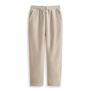 Pantalon d'hiver décontracté en polaire grande taille sous-vêtements pour hommes plus pantalon court en laine d'agneau rembourré de velours pour augmenter le confort du pantalon - Product Image 4