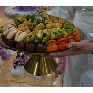 Top Qualité Écologique Or Métal Chocolat Bol De Service Vaisselle Hôtels Et Mariages Pour Dessert Bonbons Serveur Bon Prix - Product Image 1