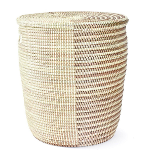 Cesta Elegante de Seagrass con Tapa, Cesta de Almacenamiento Tejida a Mano, Organizador Ecológico para el Hogar, Fabricante Mayorista de Vietnam - Product Image 4