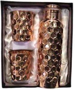 แว่นตาทองแดงบรรจุกล่องพิมพ์ลายธีมวินเทจเหมาะสำหรับการขายต่อโดยร้านตกแต่งบ้านที่เหมาะกับการขายต่อ - Product Image 2