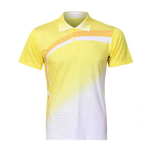 T-shirt de golf en polyester à manches courtes pour hommes, design personnalisé, pour polo, avec impression par sublimation de chemises à manches courtes de votre propre marque - Product Image 3