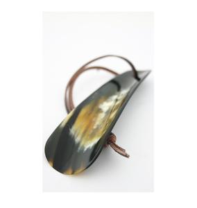 Long Handle Natural Eco-Friendly <b>Shoehorn</b> Made From Buffalo and Ox Horn Full Handmade Quality In India - Product Image 6