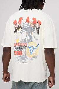 เสื้อยืดคอกลมแขนยาวทรงโอเวอร์ไซส์ลายปักดอกไม้แบบสั่งทำพิเศษสำหรับผู้ชาย ปี 2025 ผ้าฝ้าย 100% น้ำหนัก 220 กรัม พรีเมียม - Product Image 2
