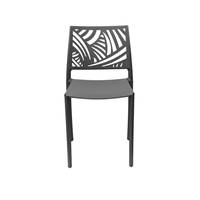 Chaise en polypropylène gris moderne Brisa Ws Design modèle 861 pour la cuisine et la restauration, fabriquée en Chine