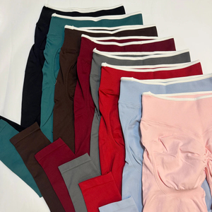 Ignite, mallas de Yoga sin costuras para mujer, mallas de gimnasio Scrunch Bum, mallas deportivas de contraste, pantalones de Yoga Push up, mallas de Fitness - Product Image 6