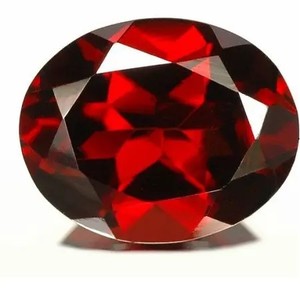 10mm 12mm 14mm grenat rouge naturel coupe ovale pierres précieuses en vrac grossiste en vrac affaire prix usine pierres boutique en ligne fournisseur vente - Product Image 1