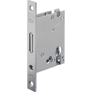 กลอนล็อคแบบฝัง 1308 PZ20/55 มม. สแตนเลสสตีล ทรงสี่เหลี่ยม BKS พร้อมแผ่นปิดหน้า สำหรับตู้เก็บของ - Product Image 1