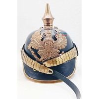 Armure allemande Casque de garde en cuir médiéval Armure en cuir Agate Armure en cuir Casque Pickelhaube médiéval