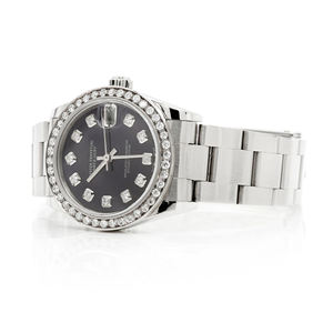 Reloj de Lujo para Hombre de Acero Inoxidable con Moissanita Helada de Alta Gama, Movimiento de Cuarzo - Product Image 2