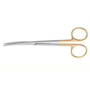 กรรไกรผ่าตัดสแตนเลสสตีล เมทเซนบาวม์ แบบโค้ง |   กรรไกรผ่าตัดคุณภาพพรีเมียมสำหรับศัลยกรรมทั่วไป รับประกันตลอดอายุการใช้งาน - Product Image 2