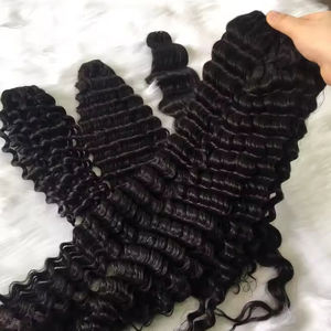 Extensiones de cabello humano Remy virgen 100%, paquete de ondas naturales sueltas de doble donante vietnamita con desprendimiento gratuito - Product Image 1