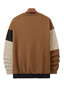 Sudadera de Manga Larga Informal para Hombre de Alta Calidad, Jersey de Invierno, 100% Algodón 2025 - Product Image 2