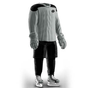 Tenues de hockey sur glace écologiques respirantes de haute qualité à prix avantageux, best-seller, tissu doux 100% polyester, design personnalisé - Product Image 2