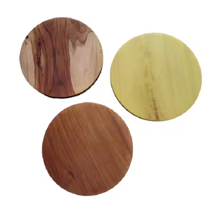 Factory Sale Custom Eco-Friendly <b>Wooden</b> <b>Rolling</b> <b>Pins</b> Pastry Boards Star Pattern Includes Chakla Belan for Home Hotel Commercial - Product Image 3