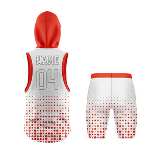 Uniforme Unisex de Compresión con Capucha, Uniforme de Bandera 7 en 7, Sublimación de Diseño Personalizado de Liga Deportiva, Uniformes 7V7 para Niños y Jóvenes - Product Image 6