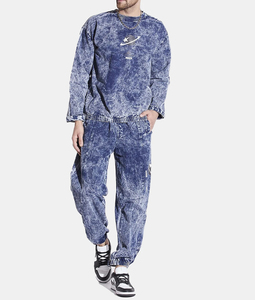 Conjunto Deportivo Unisex de Poliéster Ligero con Estampado Animal, Sudadera con Capucha y Pantalones Jogger, Cortavientos con Lavado Ácido, Diseño 2 en 1, Venta al por Mayor - Product Image 4