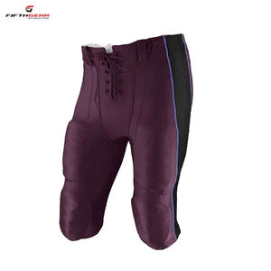 Meilleure vente 100% Polyester personnalisé maillot de football américain respirant uniforme personnalisé pour les jeunes et les adultes grande taille - Product Image 6