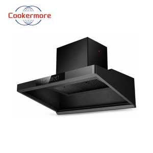 Hochleistungs-Gewerbe-Dunstabzugshaube <span class=keywords><strong>Yunmi</strong></span> Schwarz 1,2 m Wok-Station 36 m³/min 1000 W 3-Schicht-Ölrauchabscheider - Product Image 1