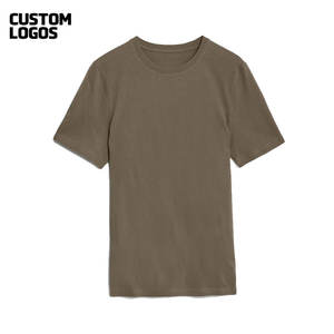 100% algodón Color sólido tinte deportes camiseta en blanco para hombre o mujer camiseta para hombre transpirable - Product Image 2