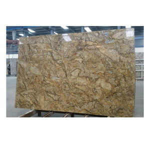 Carreaux et dalles en granit or Alaska de haute qualité pour les sols résidentiels, les murs de salle de bain, les plans de cuisine et les intérieurs modernes - Product Image 3