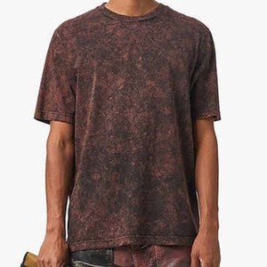 เสื้อยืดถักพิมพ์ลายตามสั่งขายส่งสำหรับผู้ชาย 180gsm ผ้าฝ้าย 100% ทรงหลวม - Product Image 6