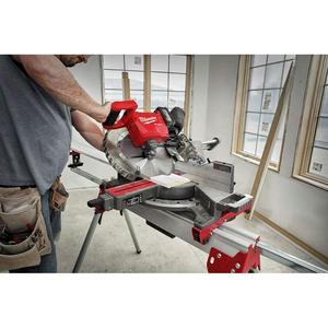 Scie à onglet coulissante à double biseau M18 Fuel 12, outil portable sans fil pour la découpe du bois, du métal et des carreaux, idéal pour le bricolage et l'industrie - Product Image 2
