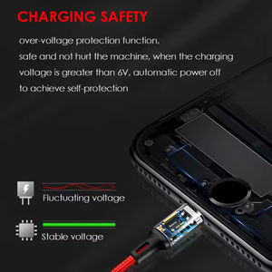 Câble de charge 3-en-1 Type C Micro USB en nylon 5A à charge rapide pour téléphone portable Android, qualité supérieure, prix usine - Product Image 3