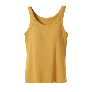 Camiseta sin Mangas de Verano para Mujer, Talla Grande, Ecológica, de Primera Calidad 2025, Secado Rápido, Transpirable, Algodón Orgánico, Personalizable - Product Image 1