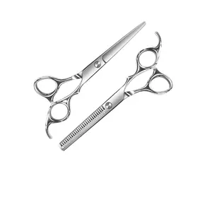 Barber Salon Hair Cutting and hair thinning Scissors Stainless Steel Thinning Scissors