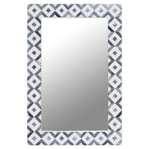 Miroir mural de luxe | Miroir décoratif fait main pour chambre et couloir Décoration élégante de la maison et miroir design d'intérieur - Product Image 2