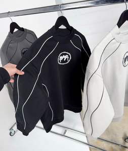 <span class=keywords><strong>Felpe</strong></span> di cotone pesante da uomo <span class=keywords><strong>Vintage</strong></span> <span class=keywords><strong>oversize</strong></span> stampa grafica Plus Size t-shirt Streetwear - Product Image 1