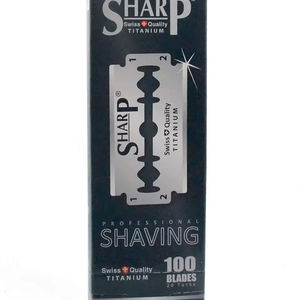 Durablade Titanium Double <b>Edge</b> Safety Razor Blades 100 Pack Stainless Steel Shaving Blade Refills Smooth Clean Shave Wholesale - Product Image 1