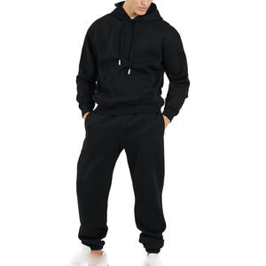 Jersey personalizado de talla grande, chándal en blanco de alta calidad, conjunto de chándales con bolsillo para hombre, chándal en blanco, chándal para correr para hombre - Product Image 1