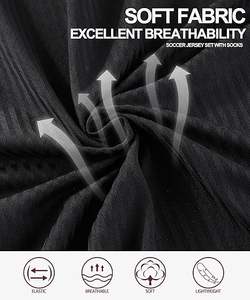 Camiseta de Fútbol Unisex de Secado Rápido, Ecológica, Antibacteriana, 100% Poliéster, Ligera y Transpirable de Alta Calidad de Fabricante Pakistaní - Product Image 4