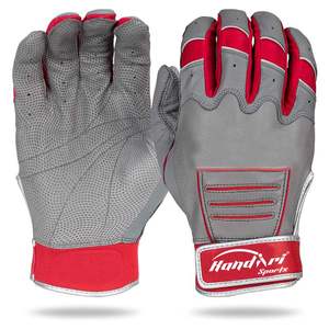 Gants de baseball et softball professionnels personnalisés Gants en cuir antidérapants pour adultes hommes femmes Gants de frappe de softball personnalisés - Product Image 2