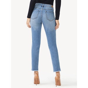 กางเกงยีนส์เอวสูงสำหรับสตรีทรงหลวมแฟชั่นใหม่ - Product Image 6