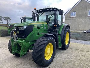 Tractor John Deere 6150R Usado del 2022 con 150 Caballos de Fuerza en Existencia, Listo para Envío - Product Image 2